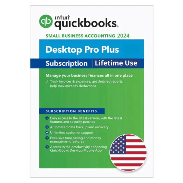 QuickBooks Desktop Pro Plus 2024 Lifetime Activation OfficeLeb